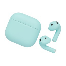 Беспроводные наушники Apple AirPods 4 (Тиффани) с активным шумоподавлением (ANC) и беспроводным зарядным футляром - изображение 2