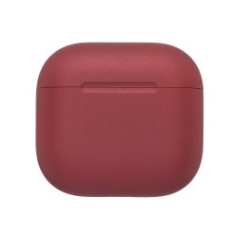 Беспроводные наушники Apple AirPods 4 (Бордовый) с активным шумоподавлением (ANC) и беспроводным зарядным футляром - изображение 1