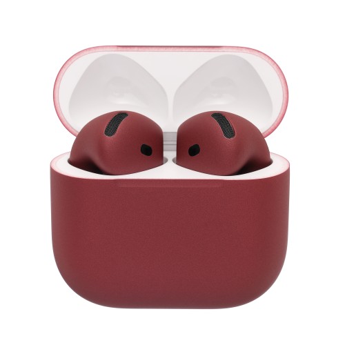 Беспроводные наушники Apple AirPods 4 (Бордовый) без активного шумоподавления