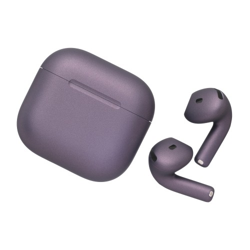 Беспроводные наушники Apple AirPods 4 (Фиолетовый) с активным шумоподавлением (ANC) и беспроводным зарядным футляром - изображение 2
