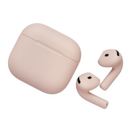 Беспроводные наушники Apple AirPods 4 (Пустынный) с активным шумоподавлением (ANC) и беспроводным зарядным футляром - изображение 2
