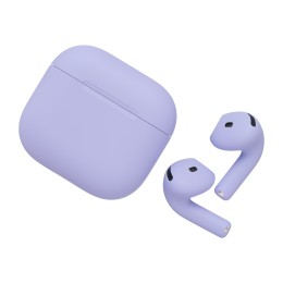 Беспроводные наушники Apple AirPods 4 (Лавандовый) с активным шумоподавлением (ANC) и беспроводным зарядным футляром - изображение 2
