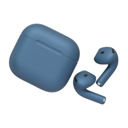 Беспроводные наушники Apple AirPods 4 (Тихоокеанский синий) с активным шумоподавлением (ANC) и беспроводным зарядным футляром - изображение 2