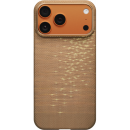 Чехол Pitaka Ultra-Slim Case для iPhone 17 Pro, принт: золотой/звезды (Golden Glint)