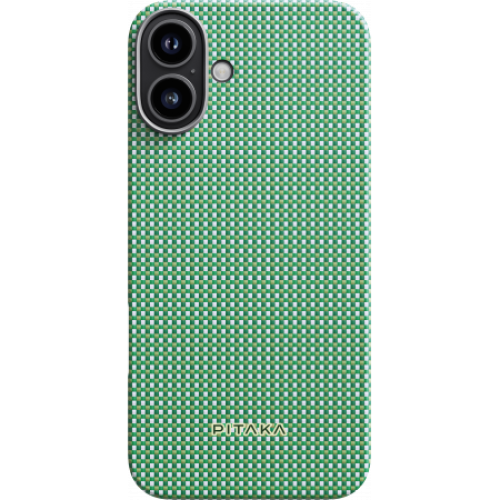 Чехол Pitaka Ultra-Slim Case для iPhone 16 Plus (Forest Green)