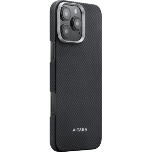 Чехол Pitaka Ultra-Slim Case для iPhone 16 Pro Max  (Черный/серый)