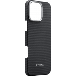 Чехол Pitaka Ultra-Slim Case для iPhone 16 Pro Max  (Черный/серый) - изображение 2