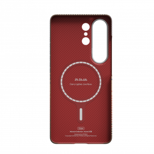 Чехол Pitaka Ultra Slim для Samsung Galaxy S26 Ultra, цвет: закат (Sunset) - изображение 2