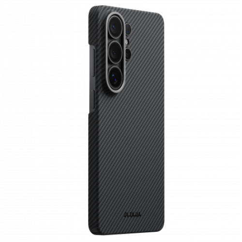 Чехол Pitaka Ultra Slim для Samsung Galaxy S26 Ultra, цвет: черный/серый (Black-gray) - изображение 1