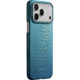 Чехол Pitaka Ultra-Slim Case для iPhone 17 Pro Max, принт: синий/звезды (Lucid Blue) - изображение 1