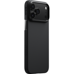 Чехол Pitaka Ultra-Slim Case для iPhone 17 Pro, цвет: черный/серый (Black-gray) - изображение 1