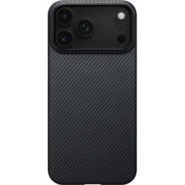 Чехол Pitaka Ultra-Slim Case для iPhone 17 Pro Max, цвет: черный/серый (Black-gray)