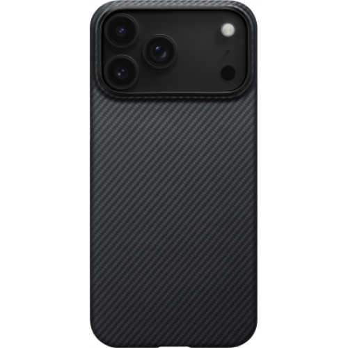 Чехол Pitaka Ultra-Slim Case для iPhone 17 Pro Max, цвет: черный/серый (Black-gray)