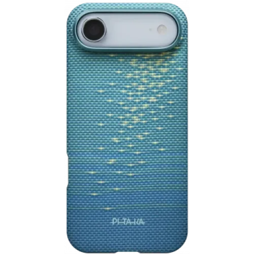Чехол Pitaka Ultra-Slim Case для iPhone Air, цвет: синий/звезды (Lucid Blue)