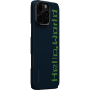 Чехол Pitaka Aries Tactile Woven Case для iPhone 16 Pro Max, принт: привет мир (Hello World) - миниатюра 1