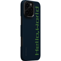 Чехол Pitaka Aries Tactile Woven Case для iPhone 16 Pro Max, принт: привет мир (Hello World) - изображение 1