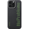 Чехол Pitaka Aries Tactile Woven Case для iPhone 16 Pro, принт: нет проблем (NoProblemo)