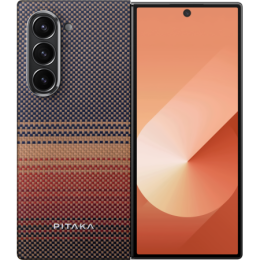 Чехол Pitaka MagEZ Case 5 для Samsung Galaxy Z Fold6, цвет: закат (Sunset)