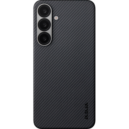 Чехол Pitaka Ultra Slim для Samsung Galaxy S25+, цвет: черный/серый (Black-gray)