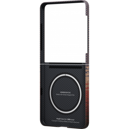 Чехол Pitaka для Samsung Galaxy Z Flip 7 Ultra-Slim Case, цвет: закат (Sunset) - изображение 2