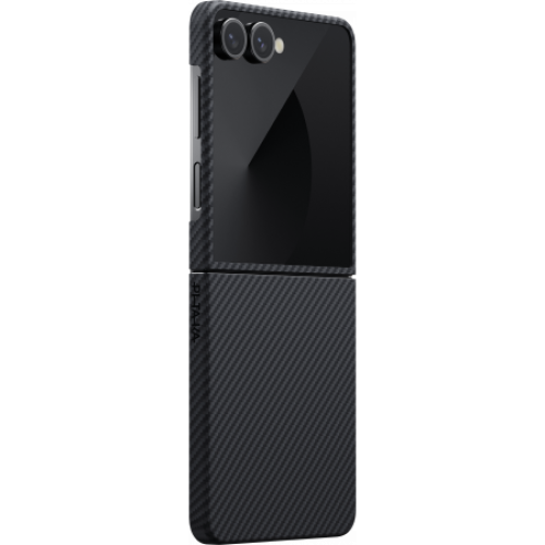 Чехол Pitaka для Samsung Galaxy Z Flip 7 Ultra-Slim Case, цвет: черный/серый (Black-gray) - изображение 1