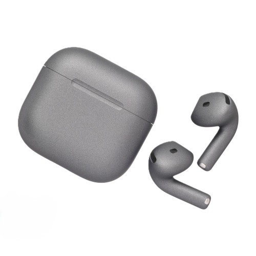 Беспроводные наушники Apple AirPods 4 (Graphite) с активным шумоподавлением (ANC) и беспроводным зарядным футляром - изображение 2