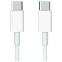 Кабель Apple USB-C - USB-C Cable 60W 1m, плетеный (Белый)