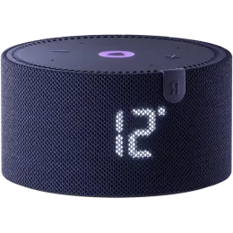 Умная колонка Яндекс Станция Мини с часами (Синяя)