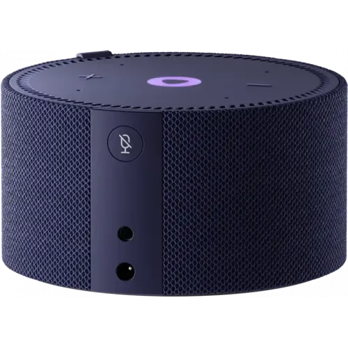 Умная колонка Яндекс Станция Мини с часами (Синяя)