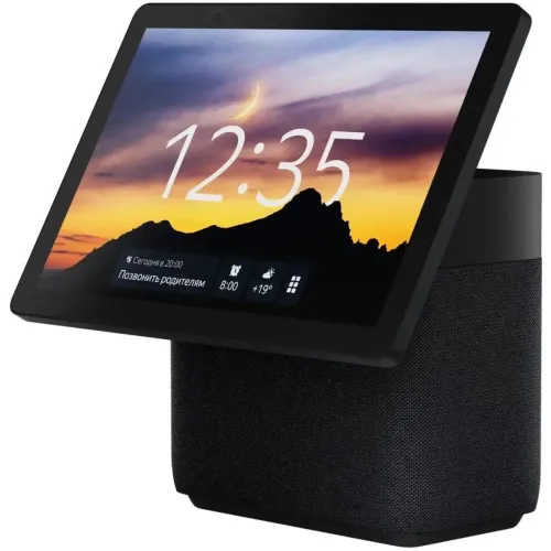 Умная колонка Яндекс Станция Макс Дуо Zigbee (Черная)