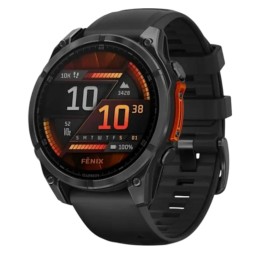 Умные часы Garmin FENIX 8 51mm Amoled Slate Gray With Black Silicone Band