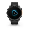 Умные часы Garmin FENIX 8 51mm Amoled Slate Gray With Black Silicone Band