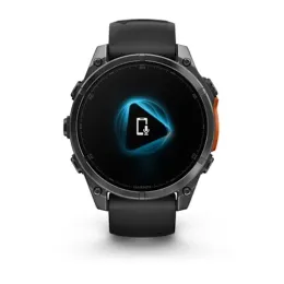 Умные часы Garmin FENIX 8 51mm Amoled Slate Gray With Black Silicone Band