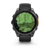 Умные часы Garmin FENIX 8 51mm Amoled Slate Gray With Black Silicone Band