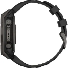 Умные часы Garmin FENIX 8 47mm Solar Sapphire Carbon Gray DLC Titanium With Black/Pebble Gray Silicone