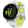 Умные часы Garmin FORERUNNER 970 47mm Titanium with Whitestone Case and Whitestone/Translucent Amp Yellow Band