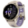 Умные часы Garmin FORERUNNER 970 47mm Soft Gold Titanium with French Gray Case and French Gray/Translucent Indigo Band