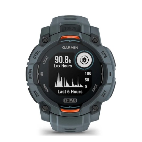 Умные часы Garmin INSTINCT 3 45 mm Solar Twilight