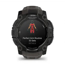 Умные часы Garmin INSTINCT 3 50 mm Black/Charcoal Band