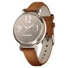 Умные часы Garmin LILY 2 Classic 35mm Cream Gold Case with Tan Leather Band