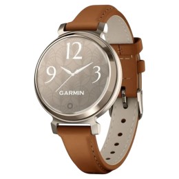 Умные часы Garmin LILY 2 Classic 35mm Cream Gold Case with Tan Leather Band