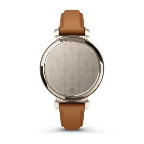 Умные часы Garmin LILY 2 Classic 35mm Cream Gold Case with Tan Leather Band
