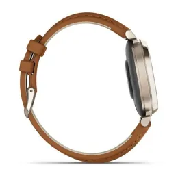 Умные часы Garmin LILY 2 Classic 35mm Cream Gold Case with Tan Leather Band