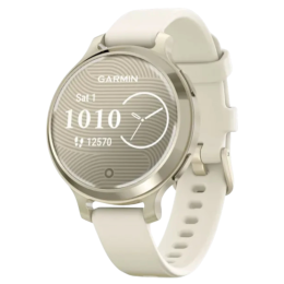 Умные часы Garmin LILY 2 Active 38mm Lunar Gold With Bone Silicone Band