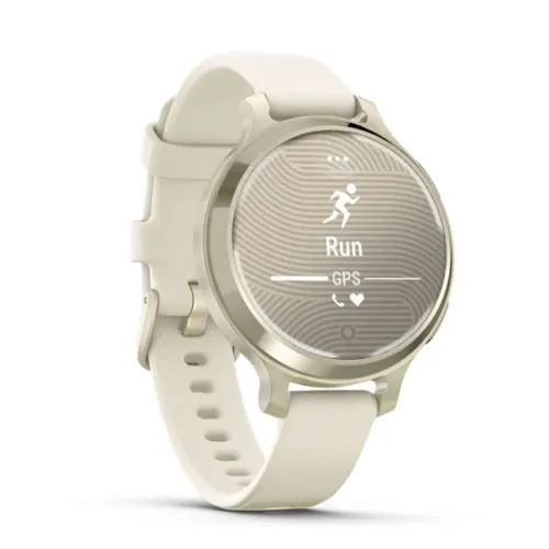 Умные часы Garmin LILY 2 Active 38mm Lunar Gold With Bone Silicone Band