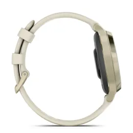 Умные часы Garmin LILY 2 Active 38mm Lunar Gold With Bone Silicone Band