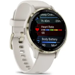 Умные часы Garmin VENU 3s 41mm Silver (Ivory Case)