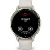 Умные часы Garmin VENU 3s 41mm Silver (Ivory Case)