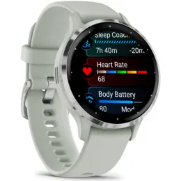 Умные часы Garmin VENU 3s 41mm Silver (Sage Grey)