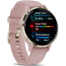 Умные часы Garmin VENU 3s 41mm Silver (Dust/Rose) 
